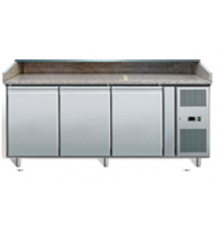 Стіл холодильний для піци (Саладетта) | Гранітна стільниця, 3 двері, +2°...+8°C, 580 л | BU Horeca