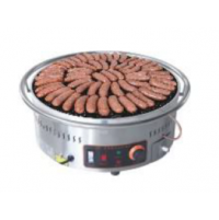 Гриль ВУЛКАНО електричний | Камінь, Професійний, Ø 380 мм, 300°C, 2.2 кВт | BU Horeca