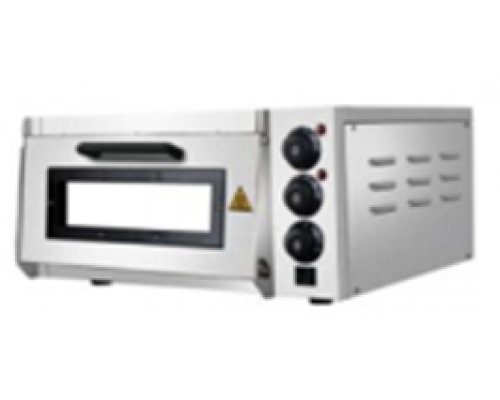 Піч для піци (Однокамерна) | Професійна, 4 піци Ø 20 см, 350°C, 2 кВт, 220 В | BU Horeca