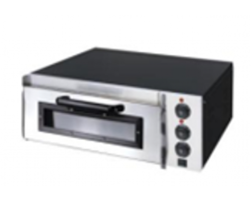 Піч для піци (Однокамерна) | Професійна, 4 піци Ø 25 см, 350°C, 2 кВт | BU Horeca
