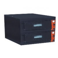 Піч для піци (Двокамерна) | Професійна, 8 піц Ø 30 см, 500°C, 9.6 кВт, 380 В | BU Horeca