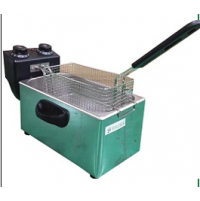 Фритюрниця електрична (настільна) | Професійна, 4 л, 200°C, 2.5 кВт | BU Horeca