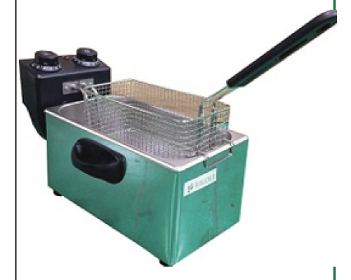 Фритюрниця електрична (настільна) | Професійна, 4 л, 200°C, 2.5 кВт | BU Horeca