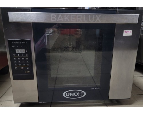 Печь конвекционная Unox XEFT-04HS-ELDP б/у | 4 уровня, 220В, Парасувлажнение | Гарантия