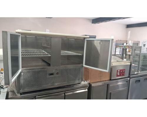 Купити б/в холодильний стіл саладетту з 2 дверима недорого в Україні | BU HORECA