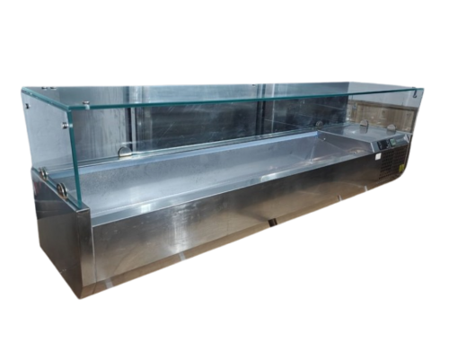 Купити б/в вітрину для топінгу Tefcold VK33-150-I (6 гастроємностей) недорого в Україні | BU HORECA