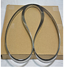 Полотно для стрічкової пили YPM-2090 | Професійне, 3 TPI, для замороженого м'яса | BU Horeca