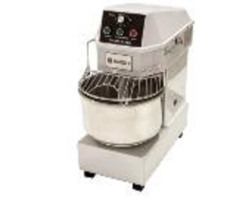 Тістоміс спіральний (Двошвидкісний) | Професійний, 20 л, 14 кг тіста, Реверс, 380 В | BU Horeca