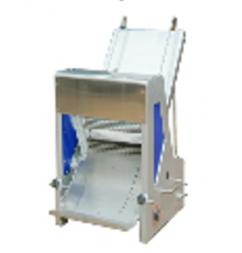 Хліборізка електрична (Настільна) | Професійна, 8 мм скибка, 44 шт/цикл, 0.37 кВт | BU Horeca