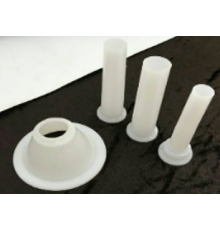 Насадка ковбасна для м'ясорубки #12 | Професійна, 3 трубки Ø 16-22.5 мм, Ø 75 мм | BU Horeca