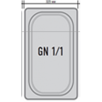 Гастроємність GN 1/1 (530х325 мм, H=150) | Професійна, Inoxtech | BU Horeca