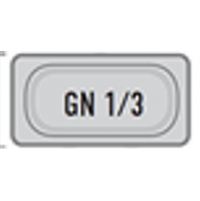 Гастроємність GN 1/3 (H=100 мм) | Професійна, Inoxtech | BU Horeca