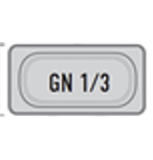 Гастроємність GN 1/3 (H=150 мм) | Професійна, Inoxtech | BU Horeca