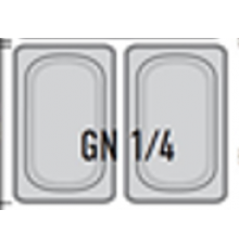 Гастроємність GN 1/4 (265х162 мм, H=150) | Професійна, Inoxtech | BU Horeca