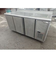 Морозильний стіл Polair TB3GN-G на 3 двері | Професійний стіл-морозильник 450 л | BU Horeca