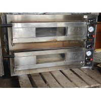 Піч для піци Apach AMM44 на 2 яруси | Професійна піч 8 піц (35 см) | BU Horeca