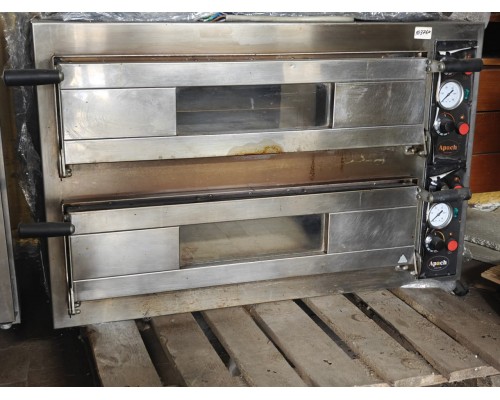 Піч для піци Apach AMM44 на 2 яруси | Професійна піч 8 піц (35 см) | BU Horeca