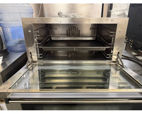 Конвекційна піч UNOX XF016 на 3 рівні (430х330) | Компактна піч для випічки | BU Horeca