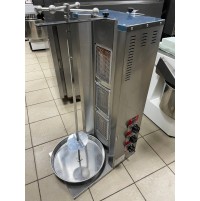 Апарат для шаурми газовий Remta D06Z на 3 конфорки | Вертикальний гриль на 30 кг | BU Horeca