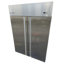 Шафа холодильна 2 двері нерж Coldline A140/2NE 