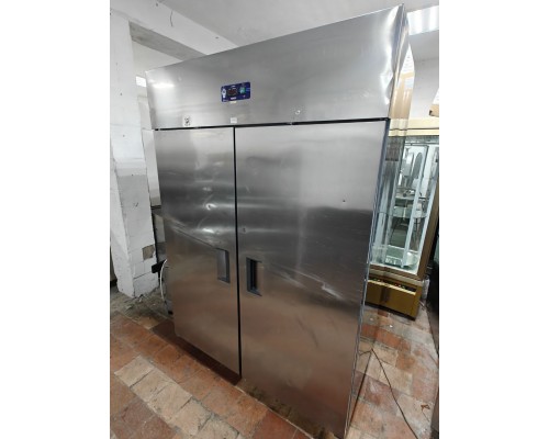 Шкаф холодильный 2 двери нерж Desmon BM14A  | Профессиональный, -2°...+8°C, нержавеющая сталь | BU HORECA