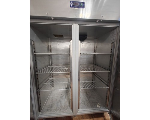Шкаф холодильный 2 двери нерж Desmon BM14A  | Профессиональный, -2°...+8°C, нержавеющая сталь | BU HORECA