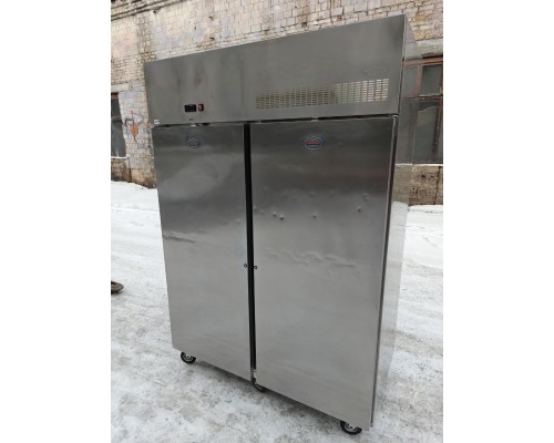 Шафа холодильна 2 двері нерж Foster Prog1350H | Професійна, +1°...+4°C, нержавіюча сталь | BU HORECA