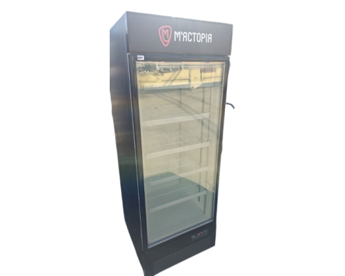 Шафа морозильна 1 двері скло Juka ND75G  | Професійна, -12°...-22°C, нержавіюча сталь | BU HORECA