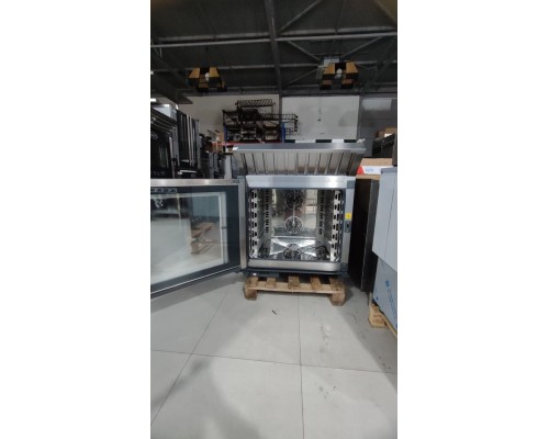 Пароконвектомат пекарський UNOX XEBC 06EU EPR  | Професійний універсальний (GN 1/1, 600x400), нержавіюча сталь | BU HORECA