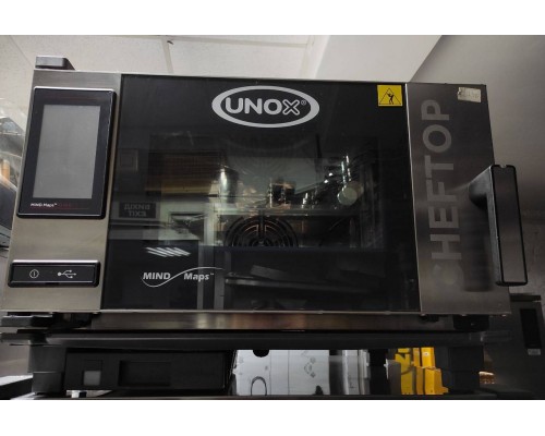 Пароконвектомат 3 рівнів GN 1/1/ Unox XEVC-0311-E1R  | Розмір деко, мм GN 1/1, нержавіюча сталь | BU HORECA