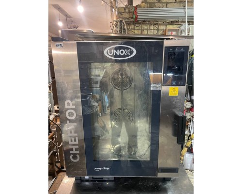 Пароконвектомат 10 рівнів GN 1/1 UNOX XEVC1011-EPRM  | Електрична потужність, кВт 18.5, нержавіюча сталь | BU HORECA