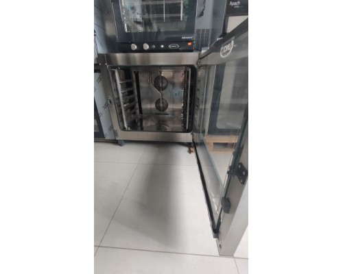 Пароконвектомат пекарський Unox XBC 605E з мийкою  | 6 рівнів 600 х 400 мм, нержавіюча сталь | BU HORECA