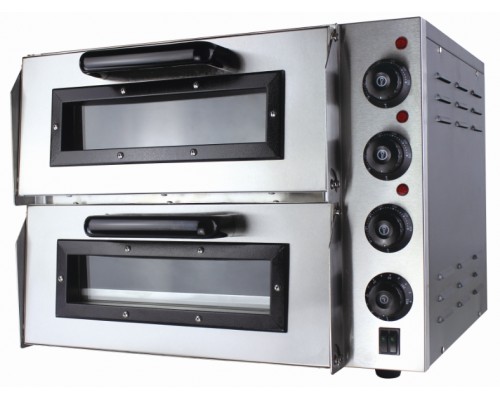 Піч для піци EWT INOX PZ2ST | Професійна, Діаметр піци 400 мм, нержавіюча сталь | BU HORECA