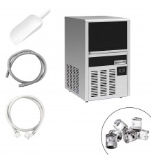 Льодогенератор GGM Gastro SKU EKZ22F кубикового льоду - Циліндр - 22 кг/24 год - з бункером для льоду