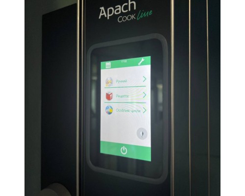 Пароконвектомат APACH AP7QT | Сенсорна піч на 7 рівнів 600х400 та GN 1/1 | BU Horeca