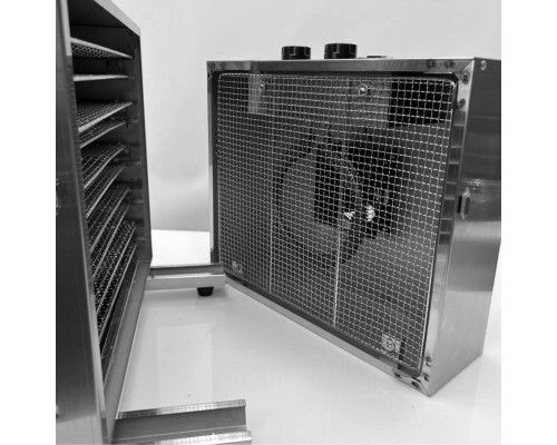 Дегідратор HURAKAN HKN-DHD10 | 10 рівнів, Нержавіюча сталь | BU HORECA