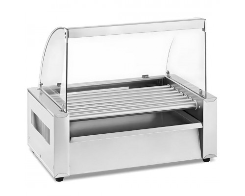 Захисний екран для гриля хот-догів HURAKAN HKN-GW11M | Аксесуар для 11 роликів | BU HORECA