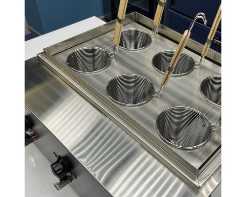 Макароноварка HURAKAN HKN-EKT60 (8+8+8 л) | 3 ванни, 6 кошиків | BU HORECA