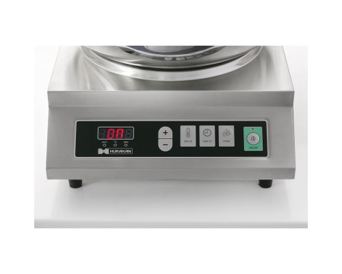 Плита індукційна WOK HURAKAN HKN-ICW35M | 3500Вт, Механічне керування | BU HORECA