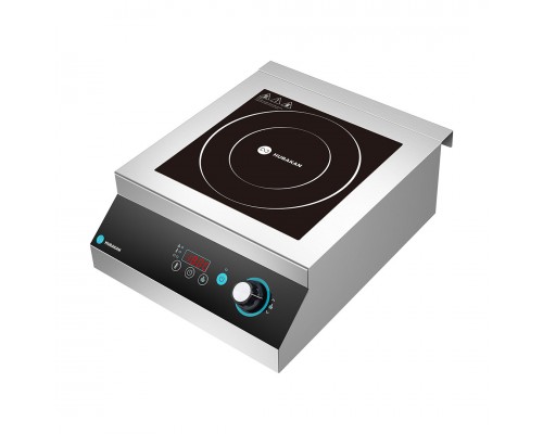 Плита індукційна HURAKAN HKN-ICF50D | 5000Вт, Електронне керування | BU HORECA