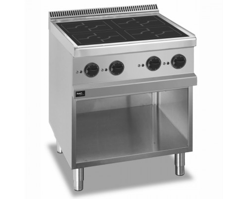 Плита індукційна APACH APRI-77P | 4 конфорки, 14 кВт, 380В | Професійна | BU HORECA