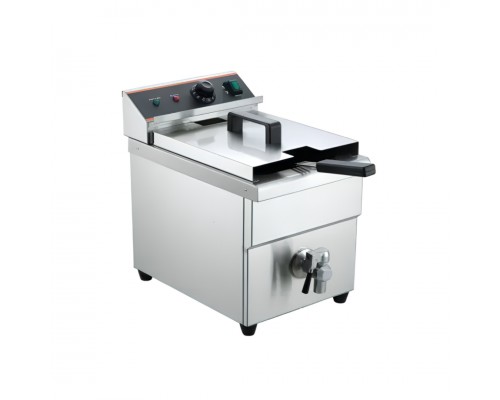 Фритюрниця індукційна HURAKAN HKN-FDI8D | 8 л, 3.5 кВт | Професійна | BU HORECA