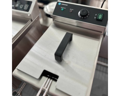 Фритюрниця індукційна HURAKAN HKN-FDI8D | 8 л, 3.5 кВт | Професійна | BU HORECA