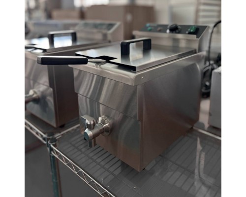 Фритюрниця індукційна HURAKAN HKN-FDI8D | 8 л, 3.5 кВт | Професійна | BU HORECA