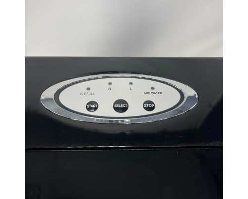 Льодогенератор HURAKAN HKN-IMF15 | 15 кг/доба, Кубиковий лід, Заливний | BU HORECA