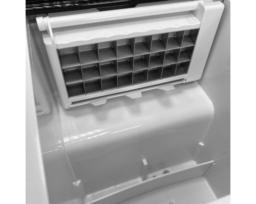 Льодогенератор HURAKAN HKN-IMF15 | 15 кг/доба, Кубиковий лід, Заливний | BU HORECA