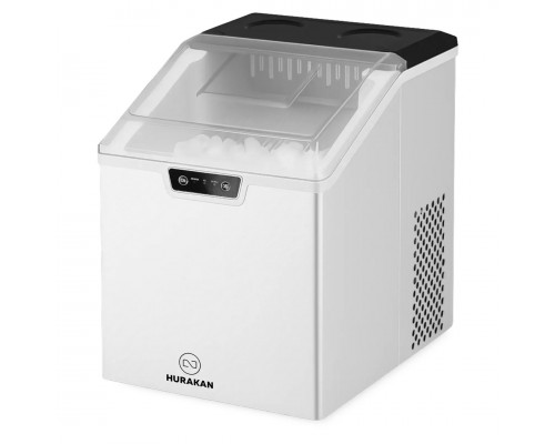 Льодогенератор HURAKAN HKN-IMF17 | 17 кг/доба, Пальчиковий лід, Заливний | BU HORECA