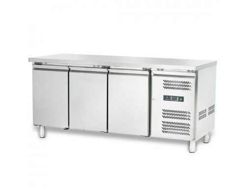 Стіл холодильний HURAKAN HKN-GXRC3GN | 3-дверний, 392 л | BU HORECA