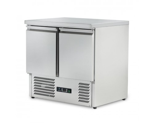 Стіл холодильний HURAKAN HKN-GXS2GN | 2-дверний, Нижній агрегат | BU HORECA