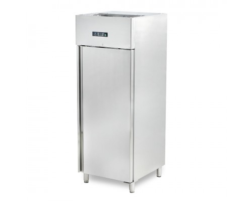 Шафа холодильна HURAKAN HKN-GX650TN INOX | 650 л, Нержавіюча сталь | BU HORECA